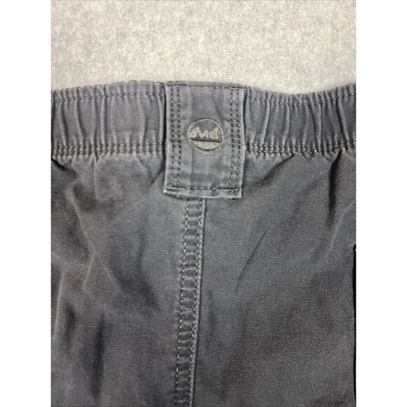 Wrangler All Terrain Men's Outdoor Utility Shorts Gray Size 48 Canvas 6 Pockets - Picture 4 of 11